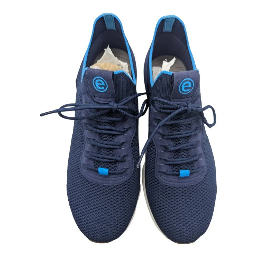 Easy Spirit Hardy2 Mens  Navy Blue Mesh Sneaker Size 10 NWOB